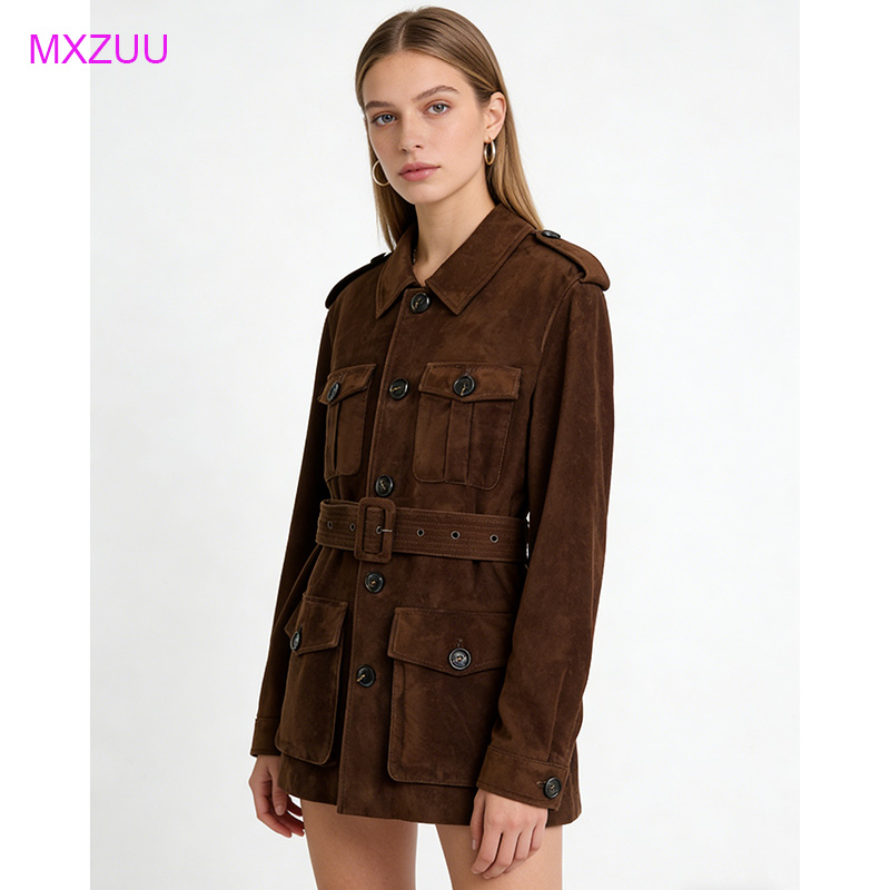 Brown Vintage Kid Suede Leathe - Baby Clothing High End ulasan dan harga