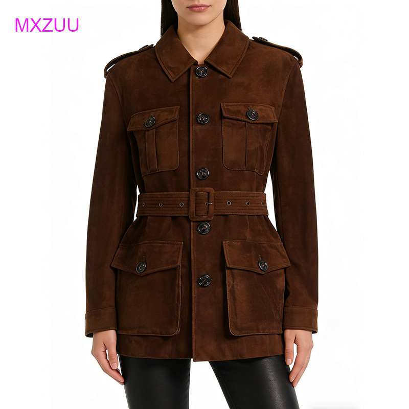 Brown Vintage Kid Suede Leathe - Baby Clothing High End ulasan dan harga