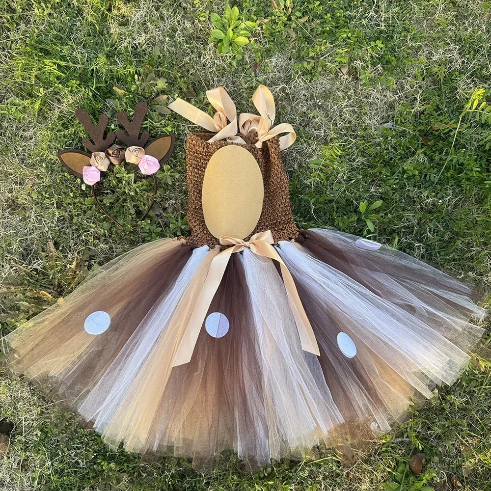 Deer Tutu Dress Girl Christmas - Baby Clothing Usa ulasan dan harga